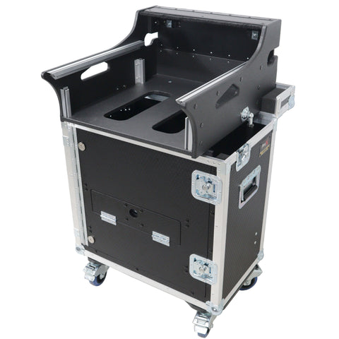 Allen and Heath SQ 5 Flip-Ready Hydraulic Console Easy Retracting Lifting Case by ZCASE