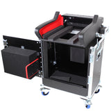Allen and Heath DLive C1500 Flip-Ready Hydraulic Console Easy Retracting Lifting Case by ZCASE