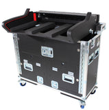 Case for Allen and Heath DLive C3500 Console Flip-Ready Easy Retracting Hydraulic Lift by ZCase w/ Laptop Arm