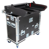 Case for Allen and Heath DLive C3500 Console Flip-Ready Easy Retracting Hydraulic Lift by ZCase w/ Laptop Arm