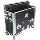 Case for Allen and Heath DLive C3500 Console Flip-Ready Easy Retracting Hydraulic Lift by ZCase w/ Laptop Arm