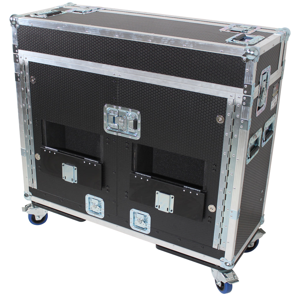 Case for Allen and Heath DLive C3500 Console Flip-Ready Easy Retracting Hydraulic Lift by ZCase w/ Laptop Arm