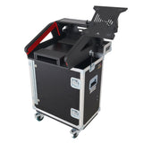 Allen and Heath QU-5 Flip-Ready Hydraulic Console Easy Retracting Lifting Case 1U and Laptop Display Arm by ZCASE