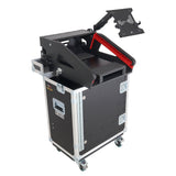 Allen and Heath QU-5 Flip-Ready Hydraulic Console Easy Retracting Lifting Case 1U and Laptop Display Arm by ZCASE