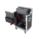 Allen and Heath QU-5 Flip-Ready Hydraulic Console Easy Retracting Lifting Case 1U and Laptop Display Arm by ZCASE