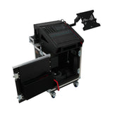 Allen and Heath QU-5 Flip-Ready Hydraulic Console Easy Retracting Lifting Case 1U and Laptop Display Arm by ZCASE