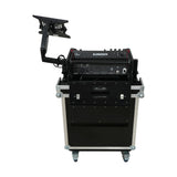 Allen and Heath QU-5 Flip-Ready Hydraulic Console Easy Retracting Lifting Case 1U and Laptop Display Arm by ZCASE