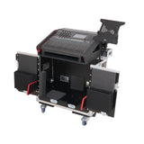 Allen and Heath QU-6 Flip-Ready Hydraulic Console Easy Retracting Lifting Case 1U and Laptop Display Arm by ZCASE