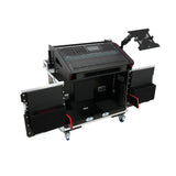 Allen and Heath QU-7 Flip-Ready Hydraulic Console Easy Retracting Lifting Case 1U and Laptop Display Arm by ZCASE