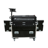Allen and Heath QU-7 Flip-Ready Hydraulic Console Easy Retracting Lifting Case 1U and Laptop Display Arm by ZCASE