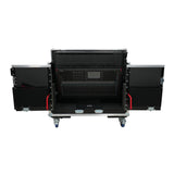 Allen and Heath QU-7 Flip-Ready Hydraulic Console Easy Retracting Lifting Case 1U and Laptop Display Arm by ZCASE