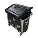 Allen and Heath QU-7 Flip-Ready Hydraulic Console Easy Retracting Lifting Case 1U and Laptop Display Arm by ZCASE