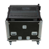 Allen and Heath QU-7 Flip-Ready Hydraulic Console Easy Retracting Lifting Case 1U and Laptop Display Arm by ZCASE