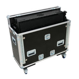 Allen and Heath QU-7 Flip-Ready Hydraulic Console Easy Retracting Lifting Case 1U and Laptop Display Arm by ZCASE