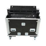 Allen and Heath QU-7 Flip-Ready Hydraulic Console Easy Retracting Lifting Case 1U and Laptop Display Arm by ZCASE