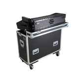 Allen and Heath QU-7 Flip-Ready Hydraulic Console Easy Retracting Lifting Case 1U and Laptop Display Arm by ZCASE