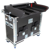 Allen and Heath DLive S5000 Flip-Ready Hydraulic Console Easy Retracting Lifting Case by ZCASE