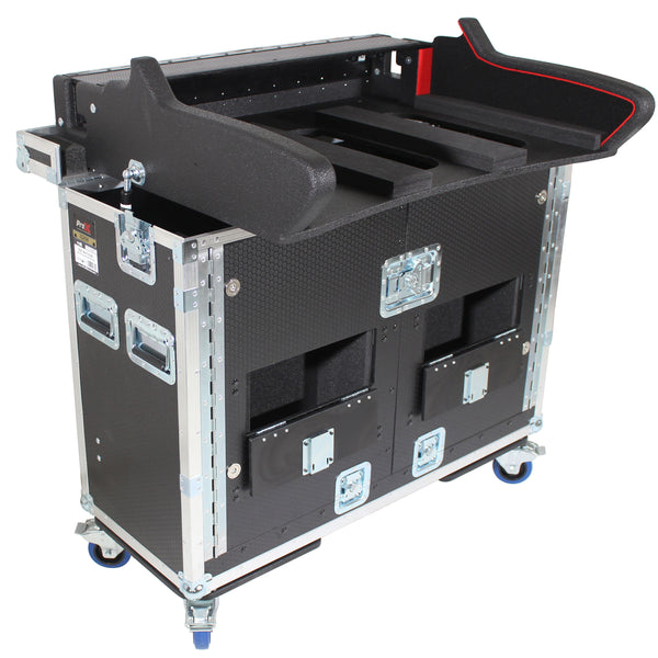 Allen and Heath DLive S5000 Flip-Ready Hydraulic Console Easy Retracting Lifting Case by ZCASE