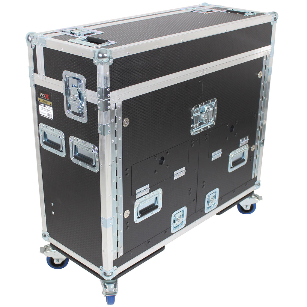 Allen and Heath DLive S5000 Flip-Ready Hydraulic Console Easy Retracting Lifting Case by ZCASE