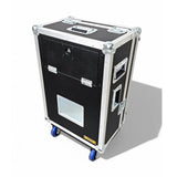 ATA Digital Audio Mixer Flight Case for Behringer WING Compact Console with Doghouse compartment and Caster wheels