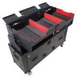Flip-Ready Easy Retracting Hydraulic Lift Case for Pioneer CDJ-3000 and DJM-900 NXS2 System