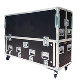 Flip-Ready Detachable Easy Retracting Hydraulic Lift Case With 2x2U for Digico SD10 Digital Mixing Console by ZCase®