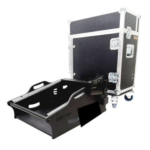 Flip-Ready Detachable Easy Retracting Hydraulic Lift Case With for Digico S11 Digital Mixing Console by ZCase®
