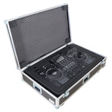 Set of Two ATA Flight Style Road Cases for ProX Control Tower DJ Podium Travel Stand
