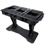 Control Tower DJ Podium with Road Cases for Pioneer CDJ-3000 Denon SC6000 CD Players RANE Twelve Turntable