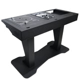 Control Tower DJ Podium with Road Cases for Pioneer CDJ-3000 Denon SC6000 CD Players RANE Twelve Turntable