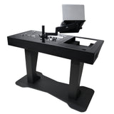 Control Tower DJ Podium with Road Cases for Pioneer CDJ-3000 Denon SC6000 CD Players RANE Twelve Turntable