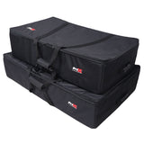 Set of Two Padded Carrying Travel Bags for ProX Control Tower DJ Podium