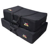 Set of Two Soft Padded Carrying Travel Bags for ProX Control Tower DJ Podium