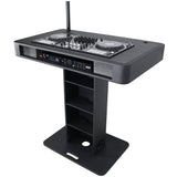 Control Tower DJ Podium for Pioneer DDJ-REV7 XDJ-XZ FLX10 RANE Four- Black Finish