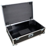 Control Tower DJ Podium with Road Cases for Pioneer DDJ-REV7 XDJ-XZ FLX10 RANE Four - White Finish