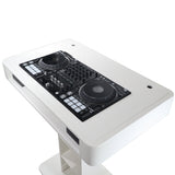 Control Tower DJ Podium with Road Cases for Pioneer DDJ-REV7 XDJ-XZ FLX10 RANE Four - White Finish