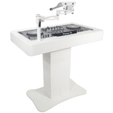 Control Tower DJ Podium for Pioneer DDJ-REV7 XDJ-XZ FLX10 RANE Four - White Finish