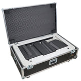 Control Tower DJ Podium with Road Cases for Pioneer DDJ-REV7 XDJ-XZ FLX10 RANE Four - White Finish