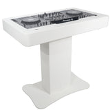 Control Tower DJ Podium for Pioneer DDJ-REV7 XDJ-XZ FLX10 RANE Four - White Finish
