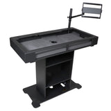 XL DJ Control Tower in Black Fits 2x CDJ3000-A9 or 2x Rane12 -72 or Opus Quad - incl 2 Flight cases