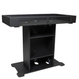 XL DJ Control Tower in Black Fits 2x CDJ3000-A9 or 2x Rane12 -72 or Opus Quad - incl 2 Flight cases