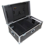 XL DJ Control Tower in Black Fits 2x CDJ3000-A9 or 2x Rane12 -72 or Opus Quad - incl 2 Flight cases