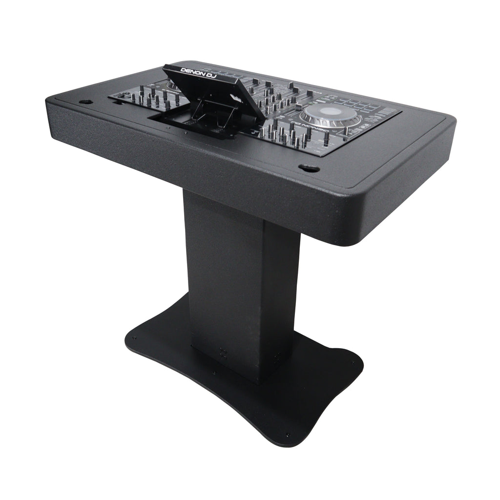 Replacement for Denon PRIME 4 Top Face Plate for Control Tower DJ Podium Black Finish