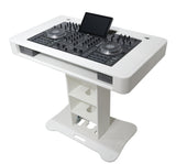 Replacement for Denon PRIME 4 Top Face Plate for Control Tower DJ Podium White Finish
