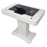 Replacement for Denon PRIME 4 Top Face Plate for Control Tower DJ Podium White Finish