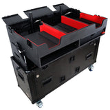 Flip-Ready Easy Retracting Hydraulic Lift Case for Denon DJ SC 6000 PRIME | X1850 PRIME