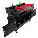 Flip-Ready Easy Retracting Hydraulic Lift Case for Denon DJ SC 6000 PRIME | X1850 PRIME