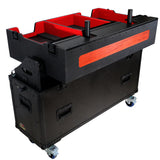 Flip-Ready Easy Retracting Hydraulic Lift Case for Denon DJ SC 6000 PRIME | X1850 PRIME
