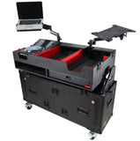Flip-Ready Easy Retracting Hydraulic Lift Case for Denon DJ SC 6000 PRIME | X1850 PRIME