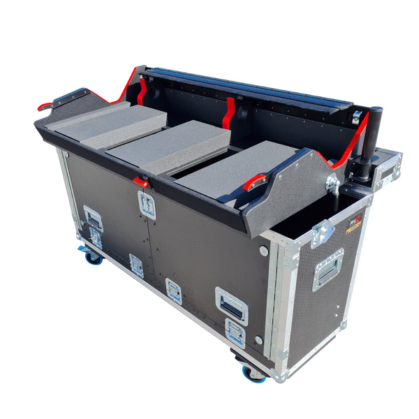 Flip-Ready Easy Retracting Case for grandMA3 Full-size Console by ZCase